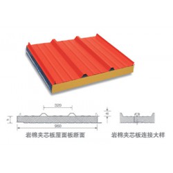 防火材料型號——價位合理的巖棉夾芯板供應