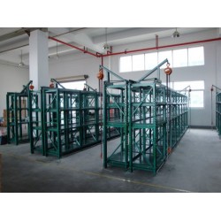 出售抽屜式模具架，標準模具架，三格四層帶天車模具架