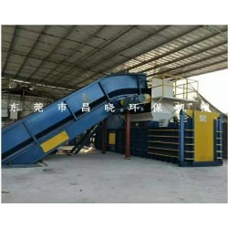 200噸廢紙薄膜塑料瓶壓包機(jī) 半自動(dòng)帶門(mén)式液壓打包機(jī)