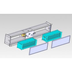 回風(fēng)箱式風(fēng)機(jī)盤管電子空氣凈化器