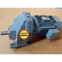 RX107M200M4斜齒輪箱,1.1KW鋁電機減速器