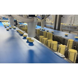 冷凍撻皮堆疊柔性自動(dòng)化包裝生產(chǎn)線