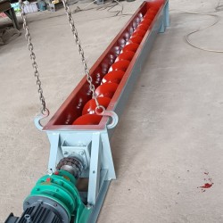 沙子水泥粉煤灰上料機(jī)蛟龍螺旋輸送機(jī)