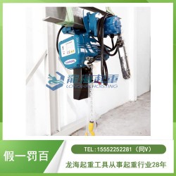 大型發(fā)動(dòng)機(jī)吊裝用KD-2M進(jìn)口環(huán)鏈電動(dòng)葫蘆,低噪音