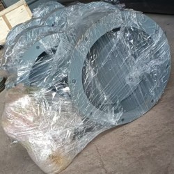 配對(duì)法蘭通風(fēng)蝶閥煙道閥門