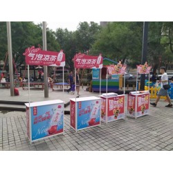 西安折疊促銷桌,食品飲料促銷桌,招生試吃桌,鋁合金促銷桌定制