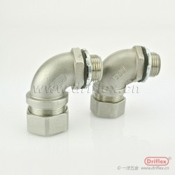 304不銹鋼90度彎頭外螺紋直角軟管連接器G3/8”-G2”