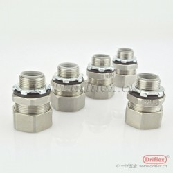 一洋五金不銹鋼直接頭,外絲外螺紋端式接頭配套金屬軟管用